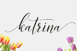 Katrina Script font