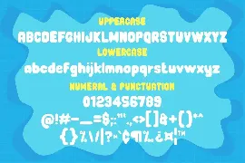 Blubux - Bubble Font