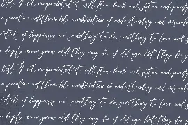 Diary Emillda Modern Handwritten Font