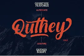 Quthey font