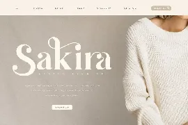 Gafta - Elegant Bold Serif Font