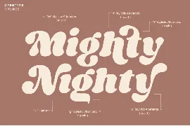 Night Michy font