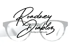 Roadney Adamsong | Signature Script Font