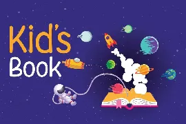 Astro Boby - Kids Aero Space Quirkiy Unique font