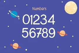 Astro Boby - Kids Aero Space Quirkiy Unique font