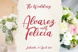 Rosella Flakes font