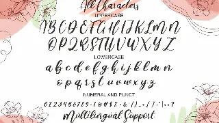 Rosella Flakes font