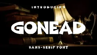 Gonead Font