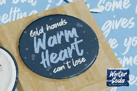 Winter Soda - Modern Handwritten Font