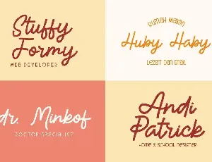 Adegianty font