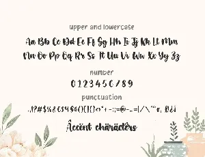 Glamori Script Font