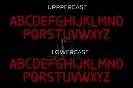 Jogo Roto - Horror Display Font