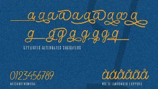 Arkland Monoline + Shadow font