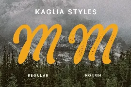 Kaglia font