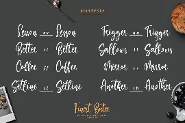 Finest Butter-Modern Handwritten Font