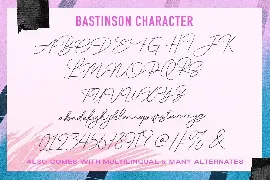 Bastinson font