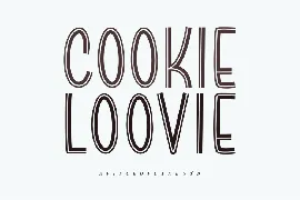 Cookie Loovie - A Display Font