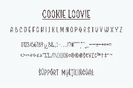 Cookie Loovie - A Display Font