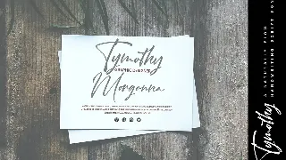 Thymoty | A Naturally Flow Handwriting Font