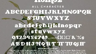 Kolhoz - Modern Retro font