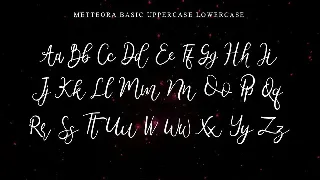 Metteora font