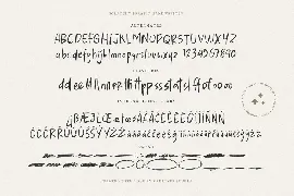 Scratchy Erratic Handwritten font