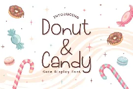 Donut Candy font