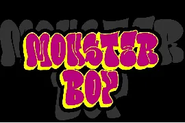 Bubble Horns - Display Graffiti Font