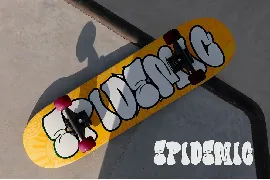 Bubble Horns - Display Graffiti Font