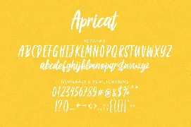 Apricat Script font