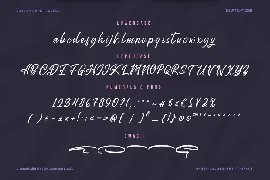 Jordan Dunk Brush Calligraphy font