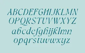 Alter Quick font