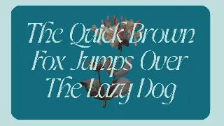 Alter Quick font