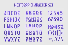 Nootdorp | Headline Typeface font