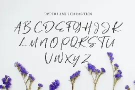 Handlettery font