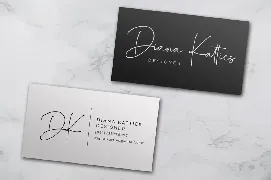 Denira Signature Font