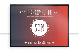 SUNN Line Serif Extended Font