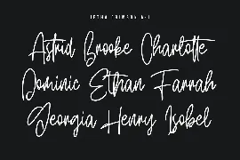 Jetha Crimson Signature Brush Font Typeface