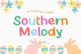 Southern Melody | A Display Font