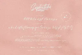 Sophiaticha Handwritten Brush font