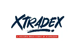 Xtradex font