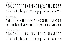 SUNN Serif Extended Font