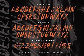 Deserted Canyon font