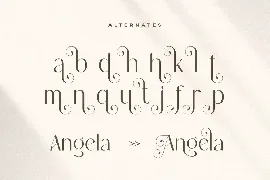 Rangga - Unique Beauty Sans Serif font