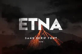 Etna Sans Serif font