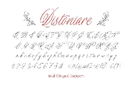 Distoniare font