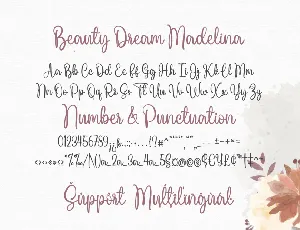 Beauty Dream Madelina - A Duo Font