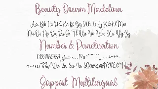 Beauty Dream Madelina - A Duo Font