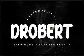 Drobert font