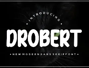 Drobert font